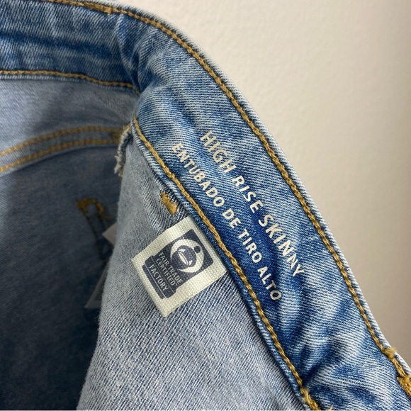 Universal Thread - Denim HighRise Skinny Pants - 16/33R - Blue - Picture 8 of 9